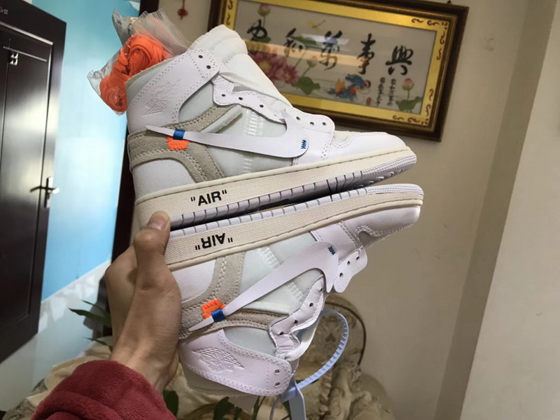 Authentic Air Jordan 1 Off White OW GS